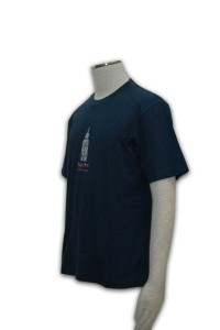 T147 t shirt 訂做  t shirt 印刷 t shirt 批發  訂做團體班衫公司    寶藍色  合身 t 寬大 t 恤
